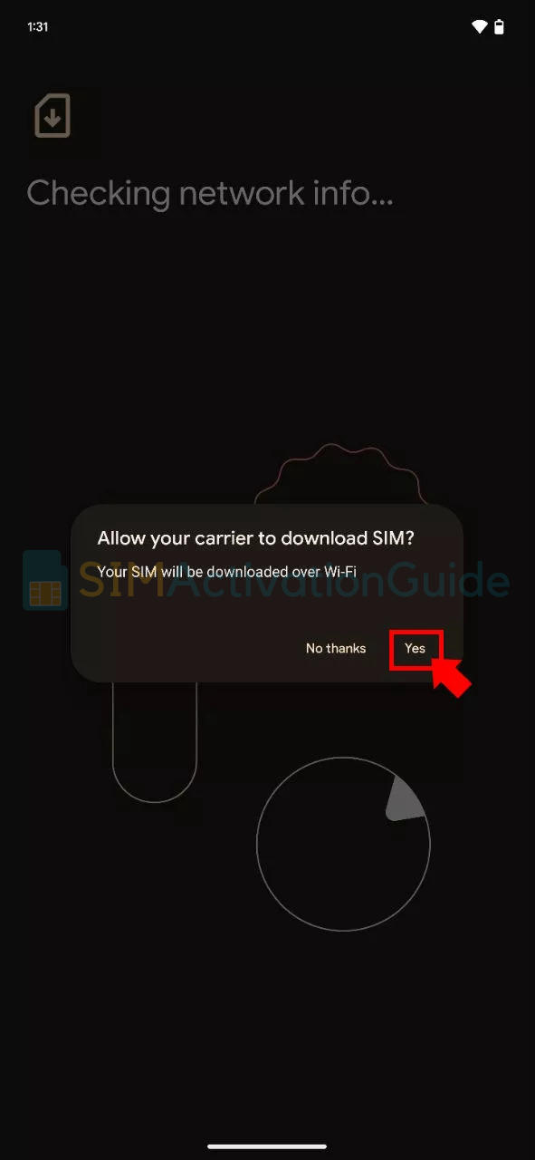 Allow to download eSIM