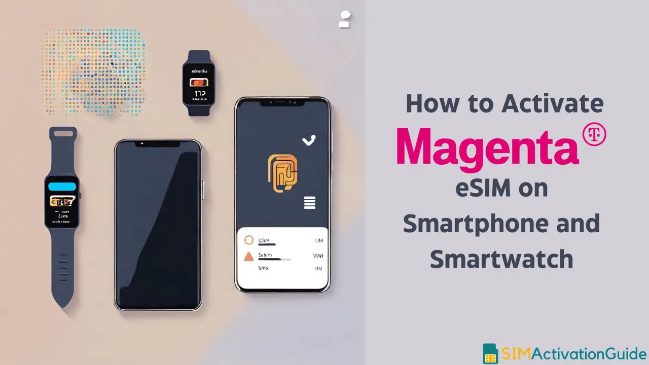 Activate Magenta eSIM on Smartphone and Smartwatch in Austria
